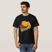 Devise du rire - T-shirt argent drôle" (Devant entier)
