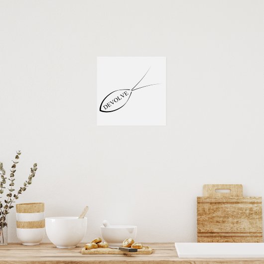 Devolve Poster (Keuken)