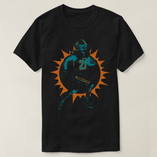 DeVon Achane-variant T-shirt (Design voorkant)