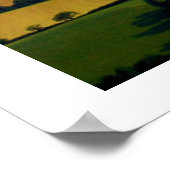 Devon Countryside Hot Air ballon Part 2 Poster (Hoek)