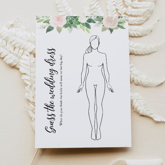 DEVON Devine La Fête des mariées de robe Carte de 