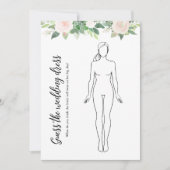 DEVON Devine La Fête des mariées de robe Carte de  (Devant)