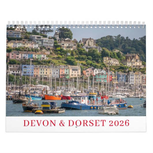 Devon & Dorset 2026 kalender (Hoes)