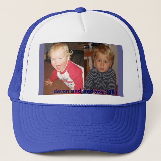 devon en andrew 2007 trucker pet (Voorkant)