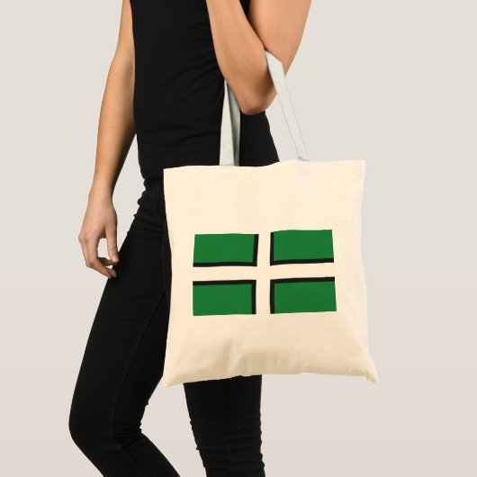 Devon Flag Bag Tote Bag (Voorkant (product))