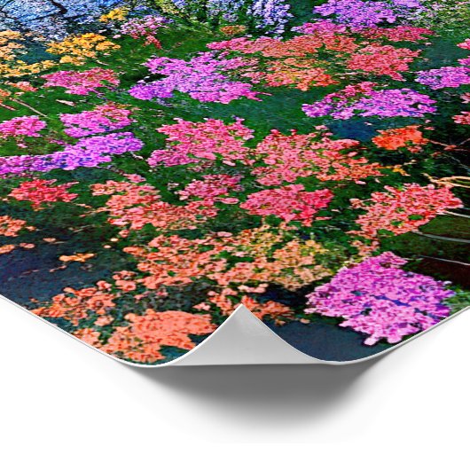 "Devon Harbour Dreamscape" - Een Engels zeegezicht Poster (Hoek)