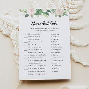 DEVON Nom Qui Cake Fête des mariées Carte de jeu