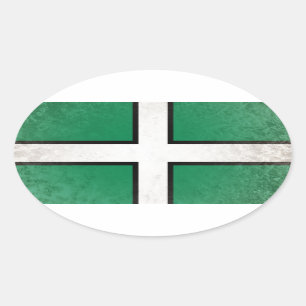 Devon Ovale Sticker