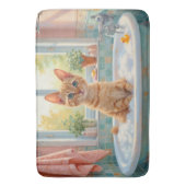 Devon Rex bad decor Badmat (Voorkant Verticaal)