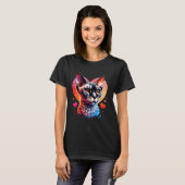 Devon Rex kat minnaar Devon Rex T-shirt (Voorkant volledig)