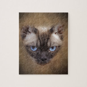 Devon Rex kattegezicht Legpuzzel