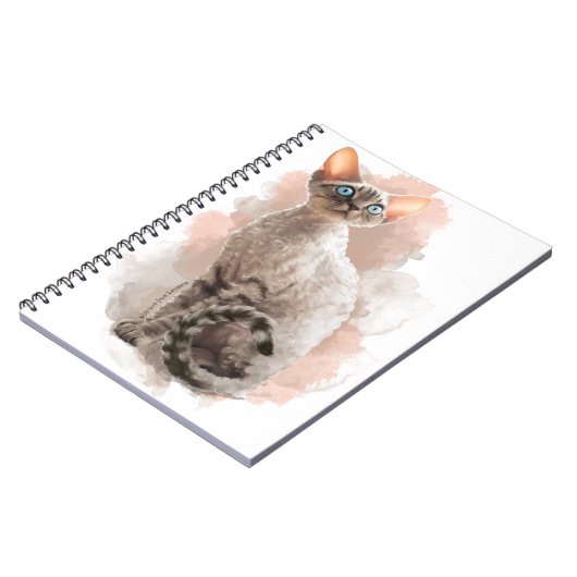 Devon Rex Sofi Notitieboek (Linkerzijde)