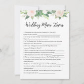 DEVON Trouwfilm Trivia Vrijgezellenfeest Spel Kaart (Voorkant)