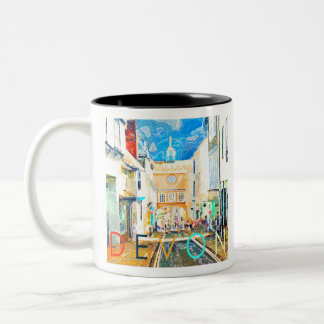 Devon Tweekleurige Koffiemok