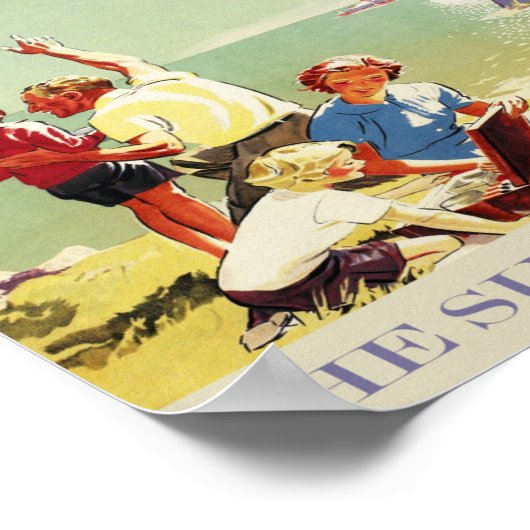 Devon Vintage Travel Poster (Hoek)