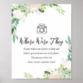 DEVON Waar waren ze Vrijgezellenfeest spel teken Poster (Voorkant)