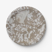 Devonian Fossil Paper Borden Papieren Bordje (Voorkant)