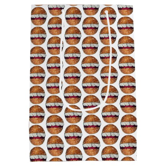 Devonshire Split British Pastry Pastries UK Baking Medium Cadeauzakje (Achterkant)