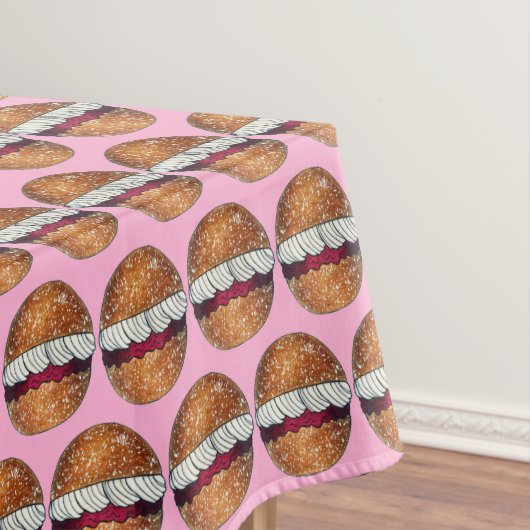 Devonshire Split UK British Bakery Baking Pastry Tafelkleed (Voorbeeld)