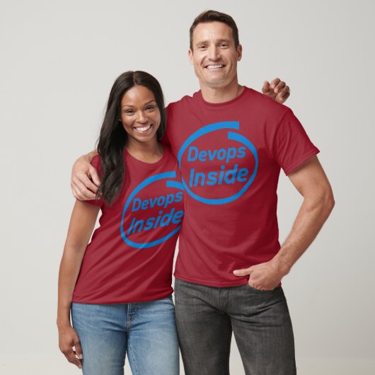 Devooit Inside grappige programmeur devovooit soft T-shirt (Unisex)