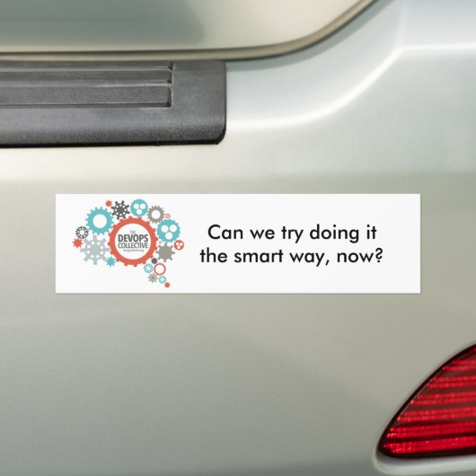 DevOps Collective Snarky Sticker (Op auto)