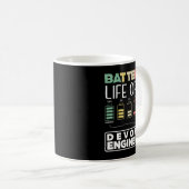 DevOps Engineer Battery Life Cloud Computing Koffiemok (Voorkant rechts)
