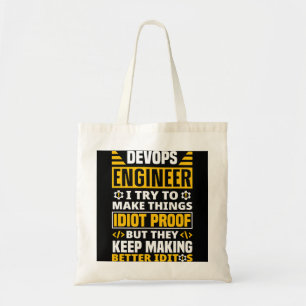 DevOps Engineer Cloud Computing Software Engineer Tote Bag