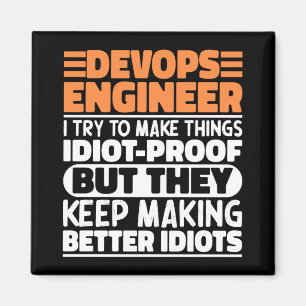 DevOps Engineer Ik probeer dingen grappig te zegge Magneet