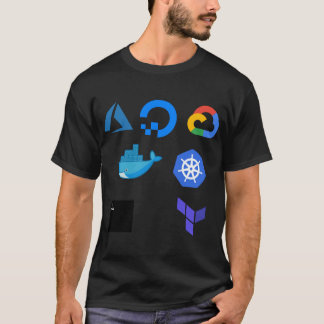DevOps logo pack 2 ticker T-shirt