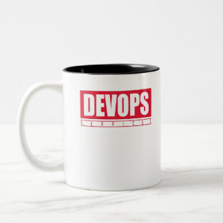 Devops marvelous tweekleurige koffiemok