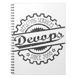 Devops vintage notitieboek