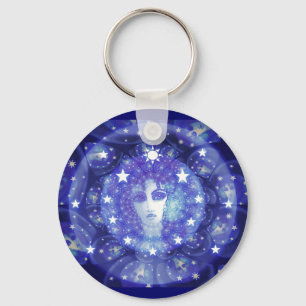 DevorahBlueCosmos sleutelhanger