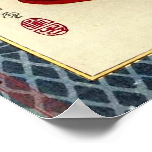 Devote Wife Chiyo Mizuno Toshikata 1902 Poster (Hoek)