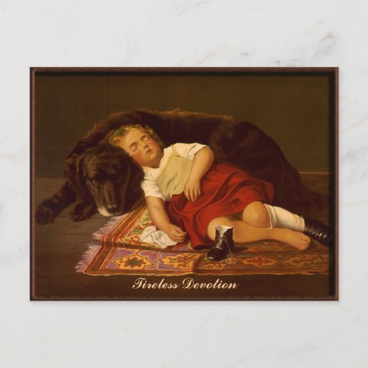 Dévotion infatigable - Carte postale (Devant)