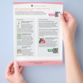 Devotionals en online bronnen flyer (Hand)