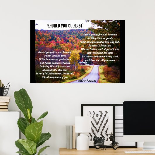 DEVRIEZ-VOUS ALLER À LA PREMIÈRE affiche (Bureau à domicile)