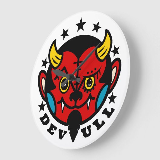 DEVULL Horloge murale (Angle)