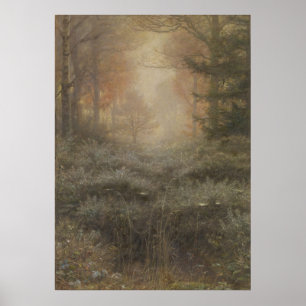 Dew-Drenched Furze door John Everett Millais Poster