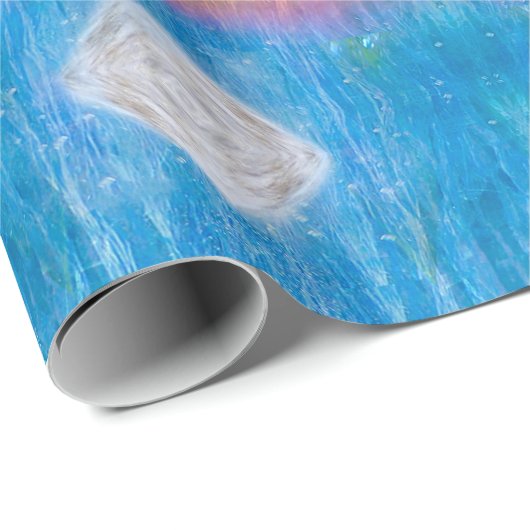 Dew Drop DNA Iridescent, Sparkly, Cadeaupapier (Rol Hoek)