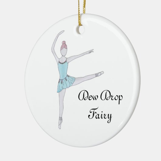 Dew Drop Fairy keepsaké Nutcracker ornement (Gauche)