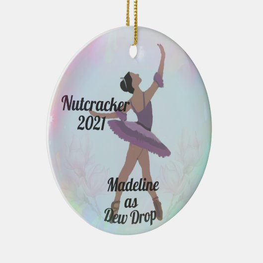 Dew Drop/Flower Fairy Nutcracker Ornament (Rechts)