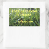Dew Drop Grass Gardening Stickers d'affaires (Sac)