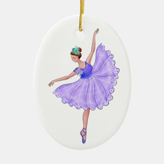 Dew Drop Ornament, Sugar Plum Fairy Ornament (Voorkant)