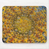 Dew Drop reflection of flower, Crescent City, Muismat (Voorkant)