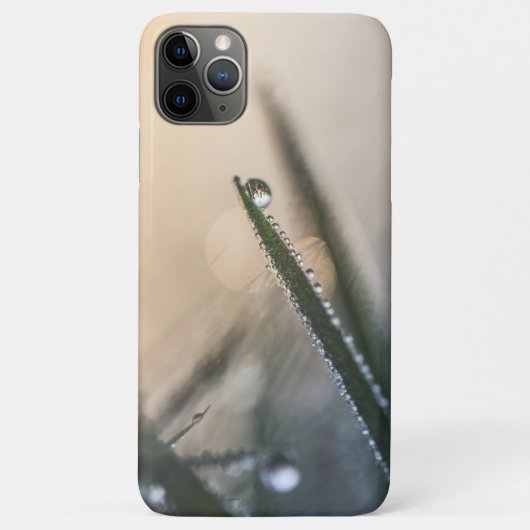 Dew Droplet op Grass Natuur Foto Case-Mate iPhone Case (Achterkant)