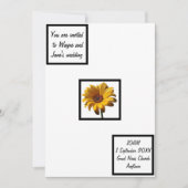 Dew Drops Daisy Wedding Kaart (Voorkant)