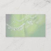 Dew Druppels Visitekaartje (Achterkant)