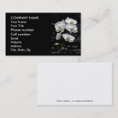 Dew-Kust Cascading Orchids Visitekaartje (Voorkant / Achterkant)