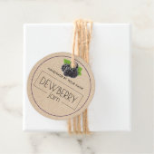 Dewberry Jam Eigen productlabel Ophangen Labels (In situ)
