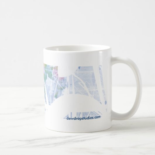 dewdropstudios grote koffie - mok (Rechts)